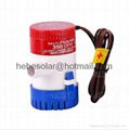 12V 500 GPH Marine Boat Non-automatic Submersible Bilge Pump 3/4"Hose