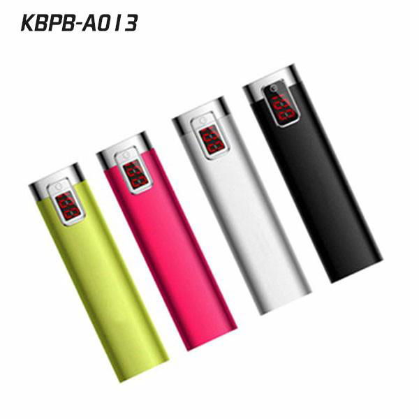  Mini Portable Power Bank with Digital Display  3000mAh  2