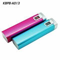  Mini Portable Power Bank with Digital Display  3000mAh  3