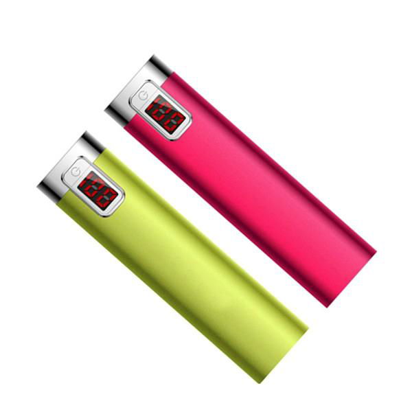  Mini Portable Power Bank with Digital Display  3000mAh  4