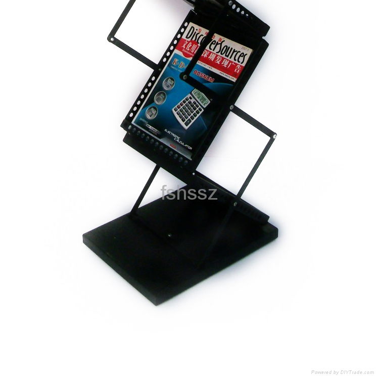 Foldable Metal Brochure Rack 4