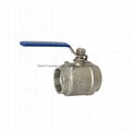 Stainless Steel Ball Valve Fit for Water Pipes 3