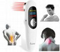 Plastic Laser Acupuncture Device Laser Treatment For Back Pain White Color