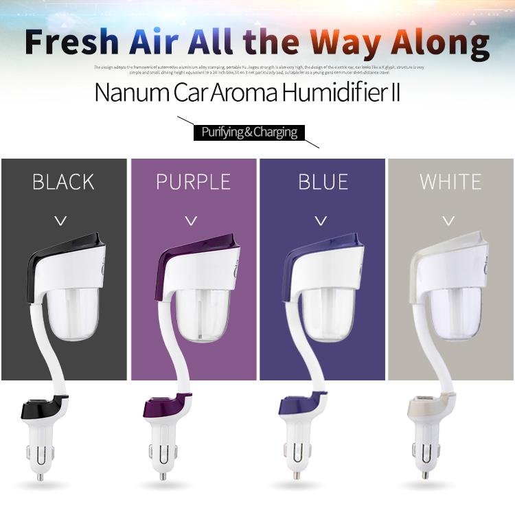 Nanum Car USB Air Humidifier Essencial oil Aromatherapy Aroma diffuser