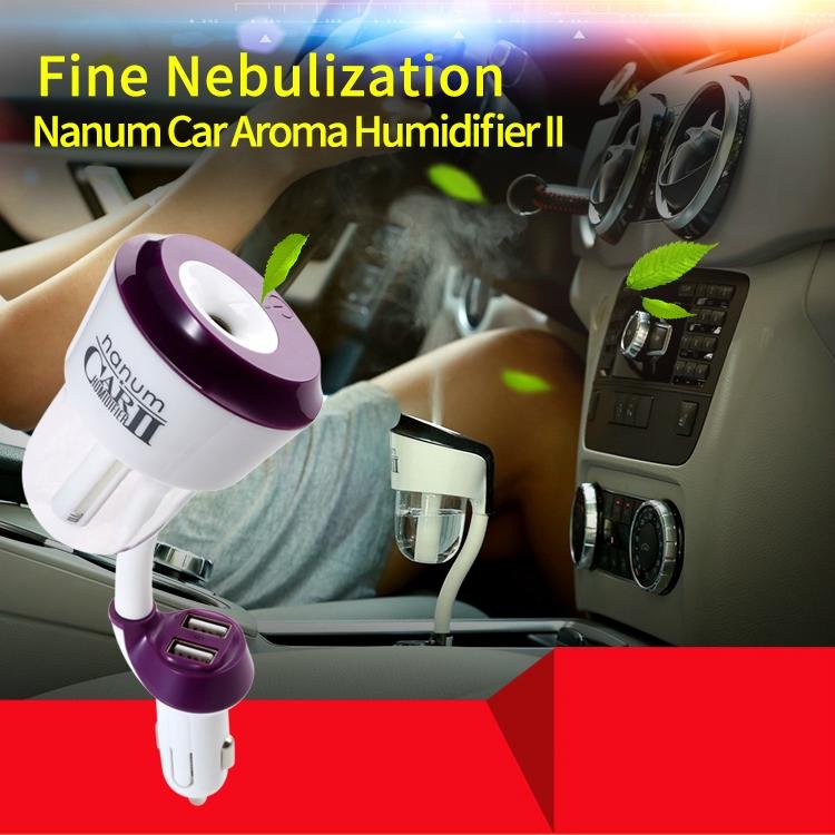 Nanum Car USB Air Humidifier Essencial oil Aromatherapy Aroma diffuser 5