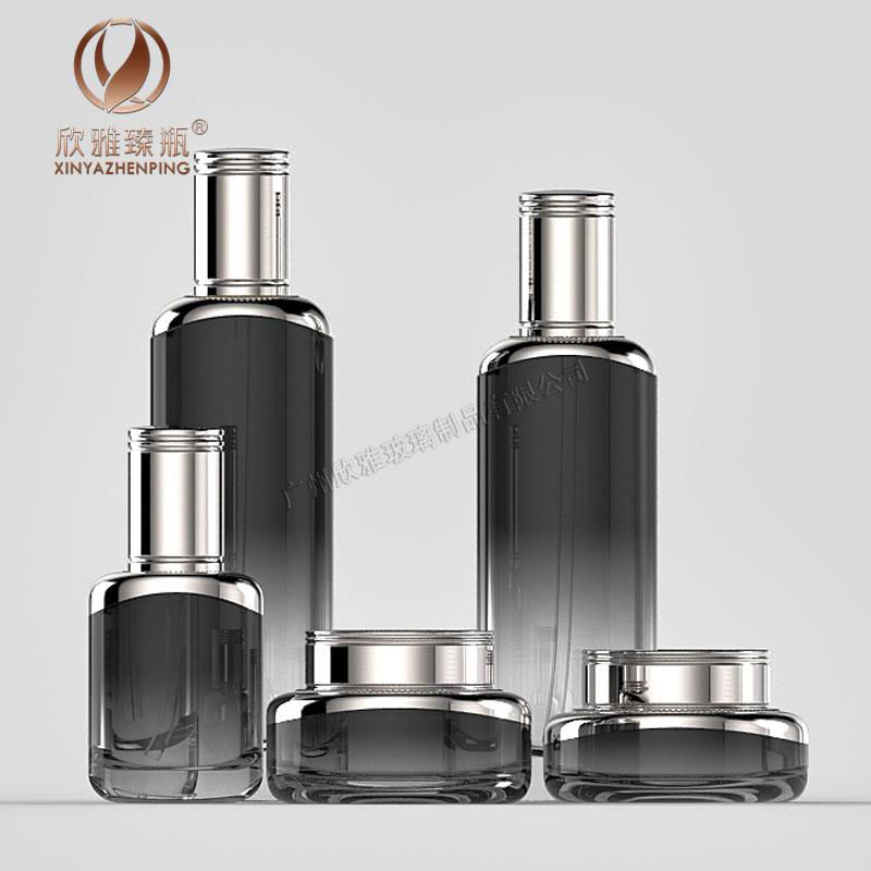 30-50ml dropper bottle glass pump lotion bottle skincare cosmetic packaging jar 5