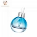 30ml clear matte dropper glass bottle skincare makeup cosmetic packaging serum