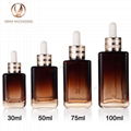 30-50-75-100ml amber clear dropper