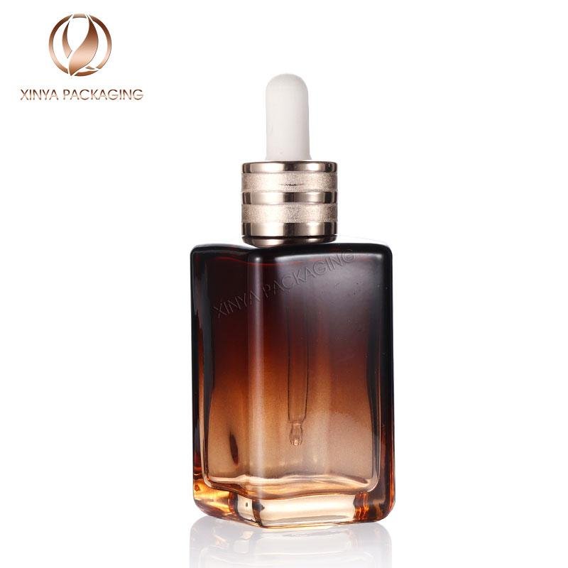 30-50-75-100ml amber clear dropper bottle glass serum essense cosmetic packaging 2