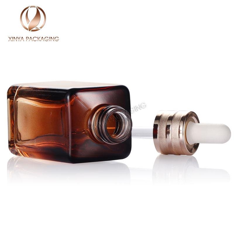 30-50-75-100ml amber clear dropper bottle glass serum essense cosmetic packaging 4