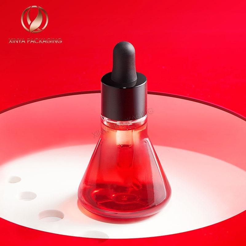 15-30ml clear glass dropper bottle serum essense cosmetic packaging skincare 2