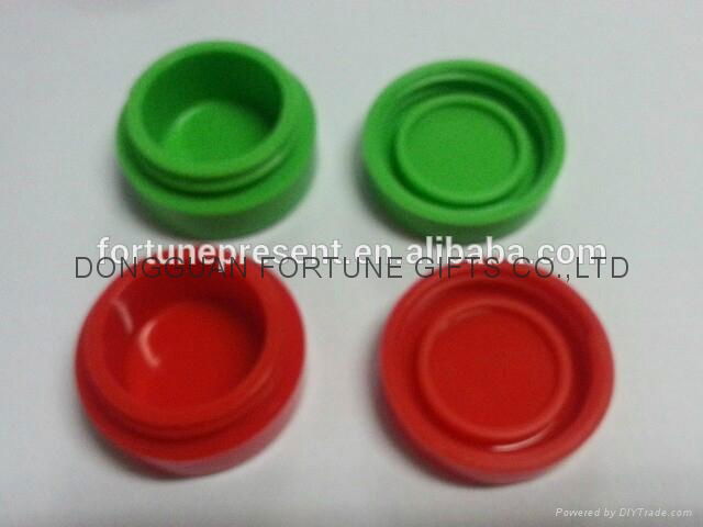 6ML ball shape silicone smoke oil box 2