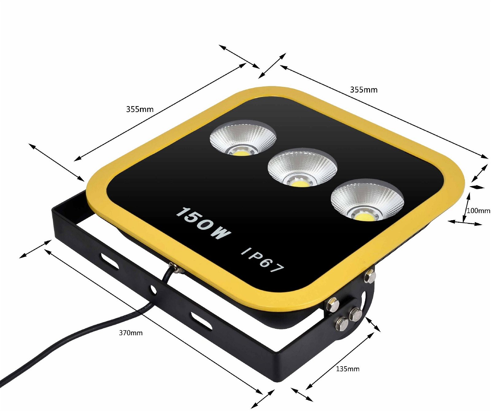 High Power High Quality 150W New Released LED Flood Light
