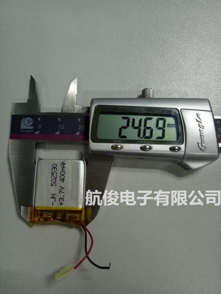 耐高温聚合物锂电池 502530 3