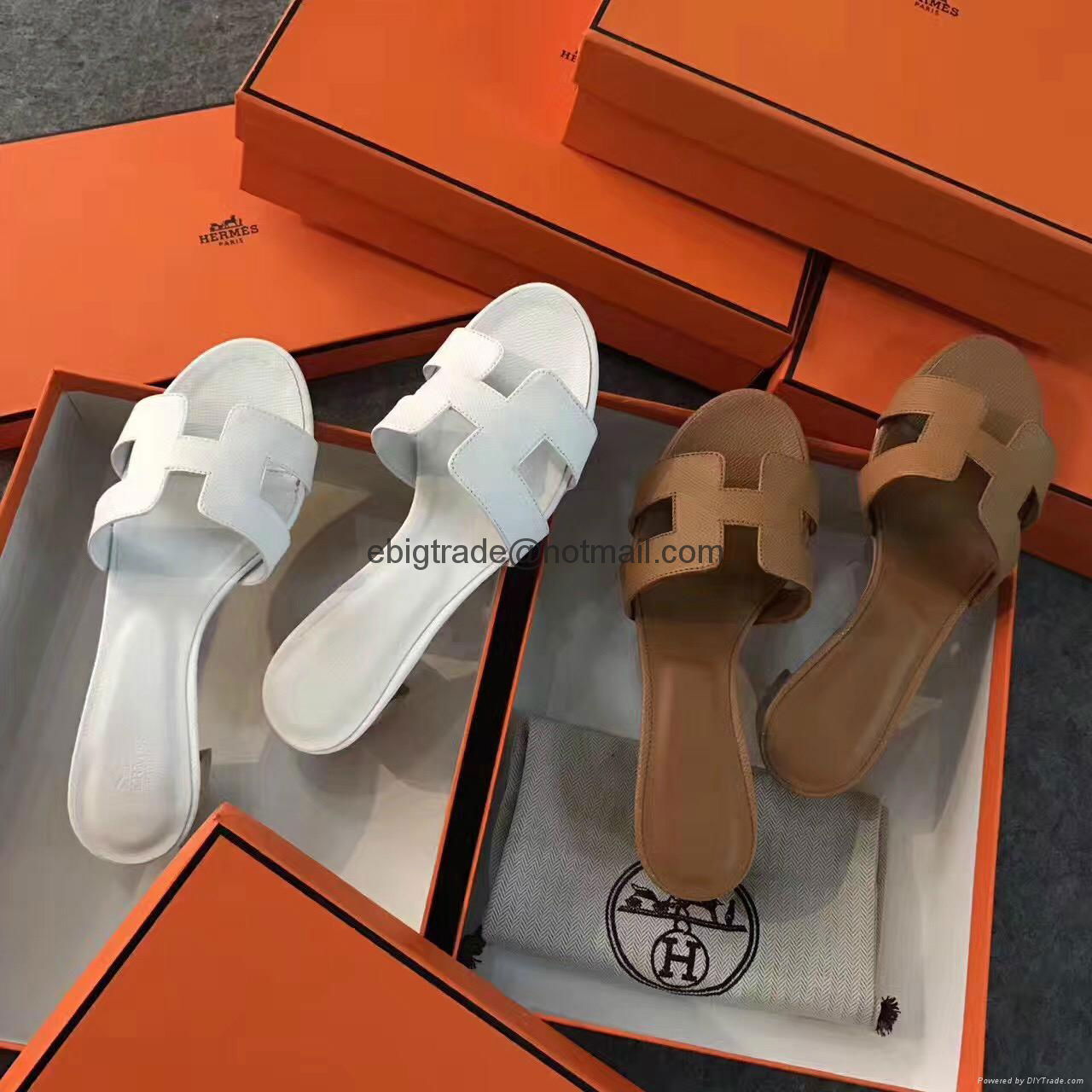 hermes slipper women