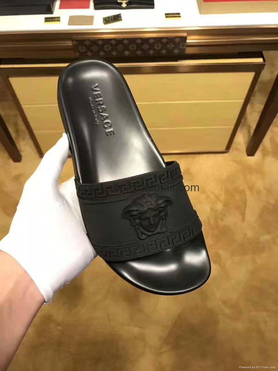 Cheap Versace Sandals for men Men's VERSACE Medusa Slides Sandals ...