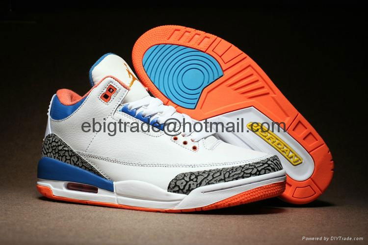 Wholesaler      Air Jordan Retro 3 shoes      Air Jordan shoes AJ 3 sneakers men 5