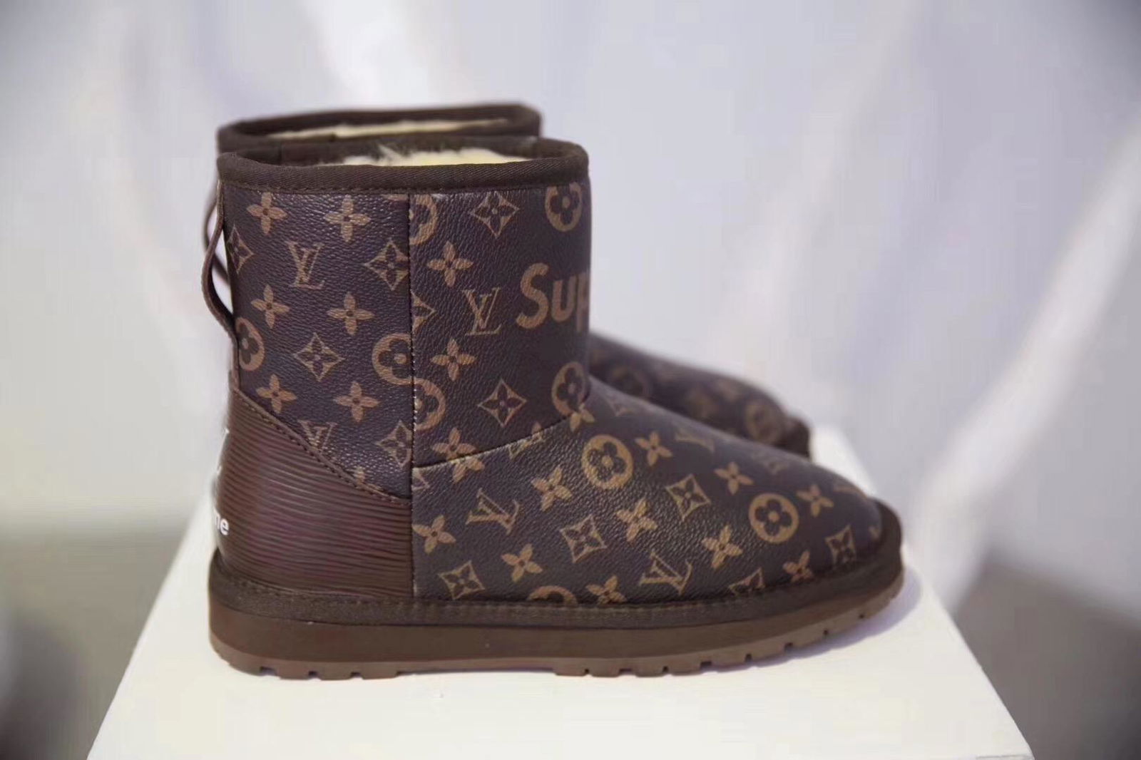 Cheap LOUIS VUITTON boots for women LV X SUPREME Shoes LV shoes for women (China Trading Company ...