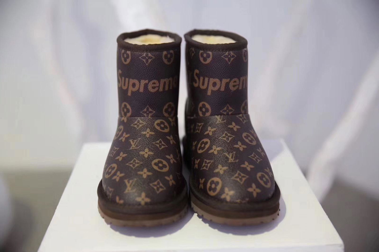 Cheap LOUIS VUITTON boots for women LV X SUPREME Shoes LV shoes for women (China Trading Company ...