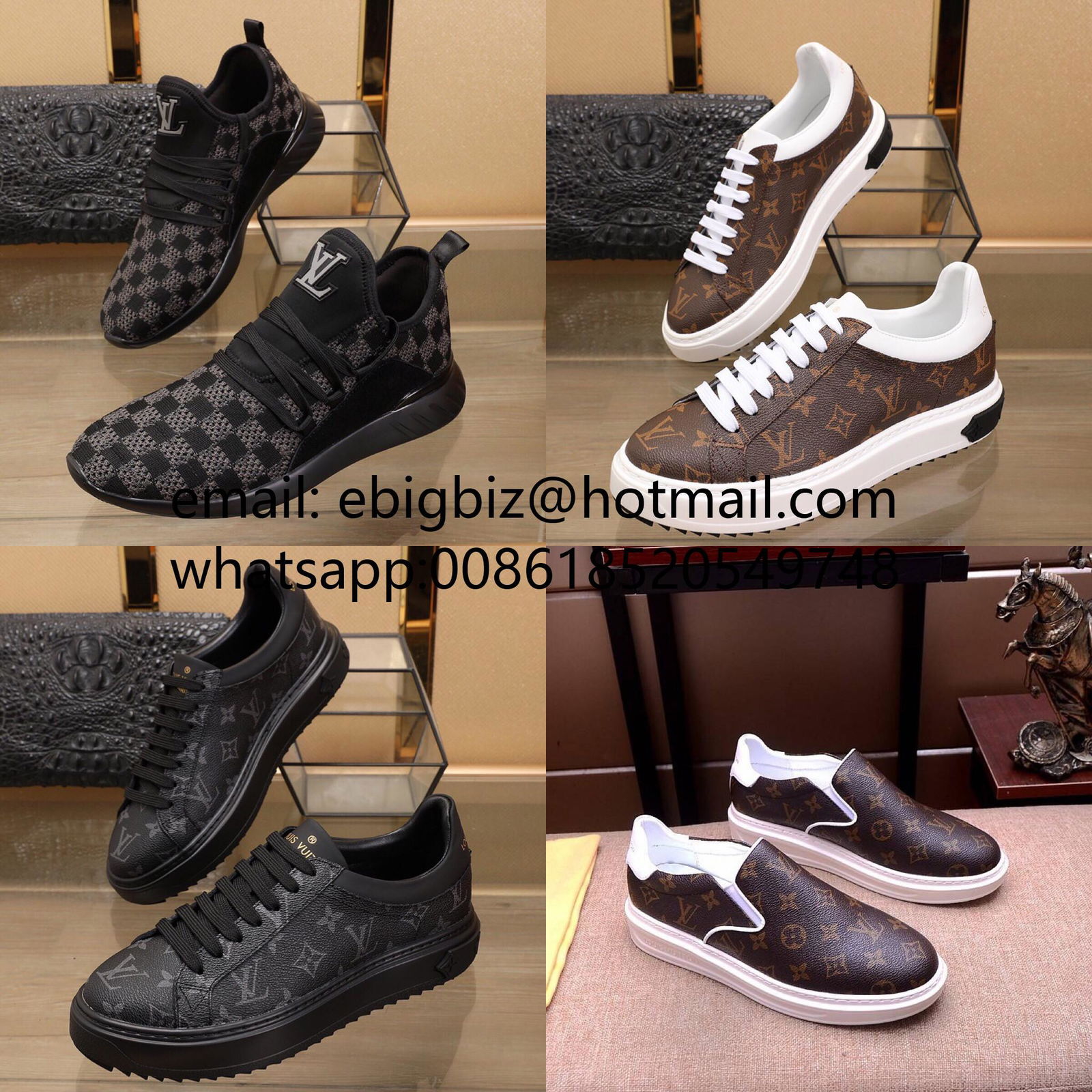 Cheap Louis Vuitton sneakers men Louis Vuitton shoes LV shoes online outlet (China Trading ...