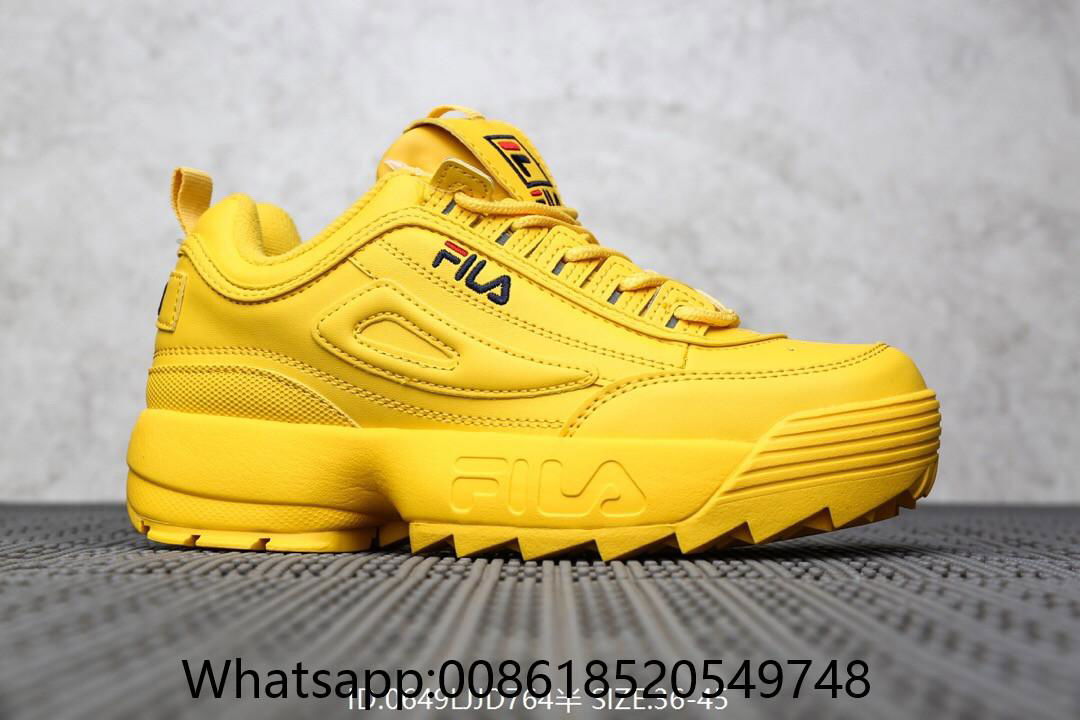 2019 New FILA Disruptor II 2 Multi-color Authentic Shoes Unisex FILA shoes women 5