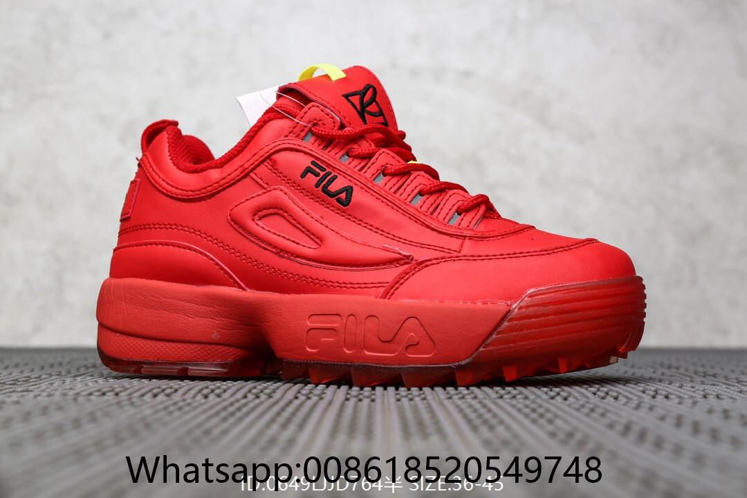 2019 New FILA Disruptor II 2 Multi-color Authentic Shoes Unisex FILA shoes women 2