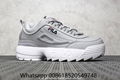 2019 New FILA Disruptor II 2 Multi-color Authentic Shoes Unisex FILA shoes women