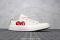 COMME DES GARCONS PLAY Chuck Taylor x CONVERSE White / Black 2