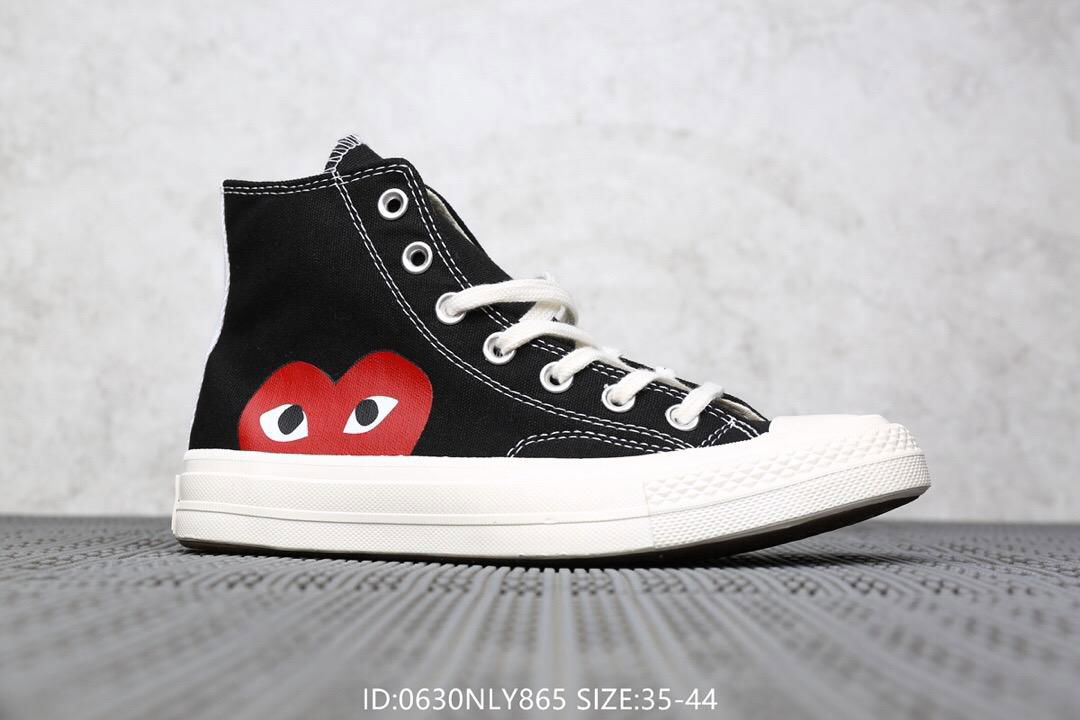 COMME DES GARCONS PLAY Chuck Taylor x CONVERSE White / Black 4