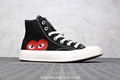 COMME DES GARCONS PLAY Chuck Taylor x CONVERSE White / Black