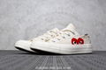 COMME DES GARCONS PLAY Chuck Taylor x CONVERSE White / Black 7