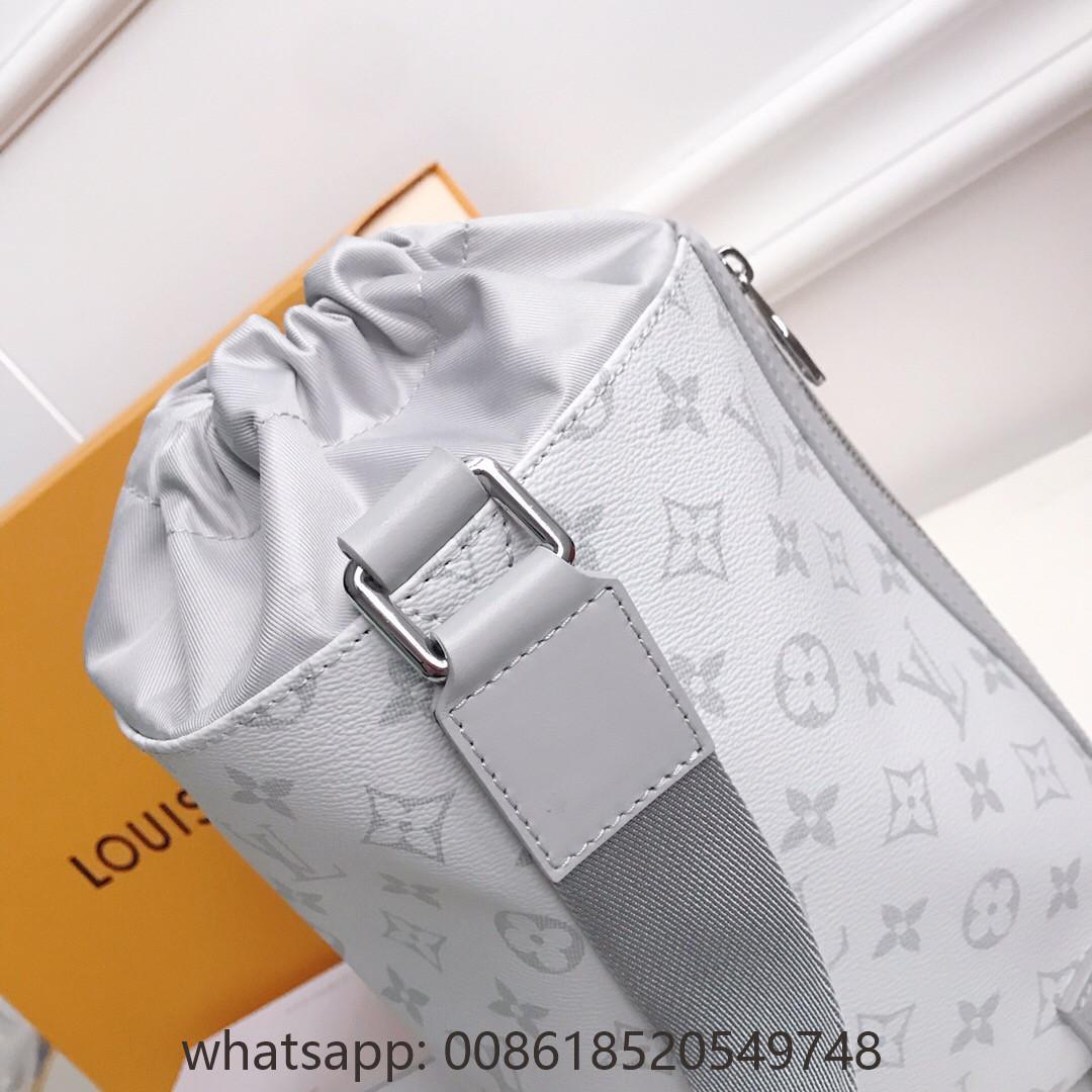 Louis Vuitton Chalk Sling Bag in Black for Men