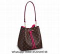               Monogram Neo Noe Brown Bags     eo Noe drawstring shoulder Bags  2