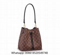 Louis Vuitton Monogram Neo Noe Brown Bags LV Neo Noe drawstring shoulder Bags 