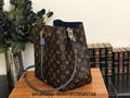 Louis Vuitton Monogram Neo Noe Brown Bags LV Neo Noe drawstring shoulder Bags 