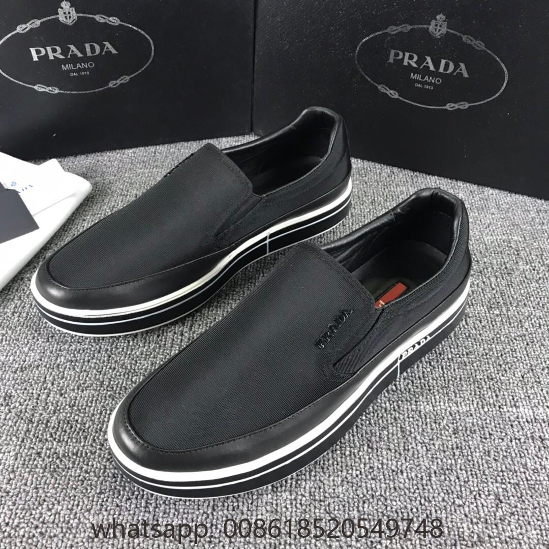 prada shoes slip on