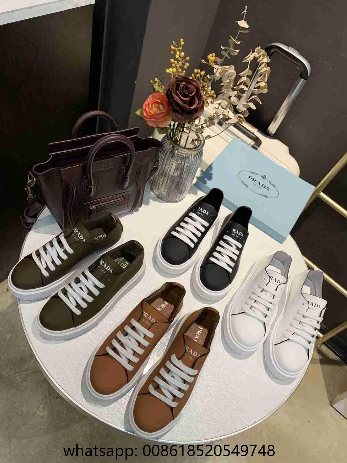 Cheap Prada Leather Shoes Women Prada Leather Sneakers Women Prada