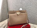 Valentino GRAIN CALFSKIN LEATHER ROCKSTUD HOBO Bags Valentino handbags Price