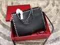 Valentino GRAIN CALFSKIN LEATHER ROCKSTUD HOBO Bags Valentino handbags Price