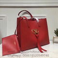 Replica           handbags Price           Garavani EW VRING calfskin shopper 7