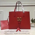 Replica Valentino handbags Price Valentino Garavani EW VRING calfskin shopper