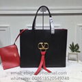 Replica Valentino handbags Price Valentino Garavani EW VRING calfskin shopper