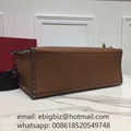 Large Valentino Garavani Bags Rockstud handbag in grainy calfskin leather