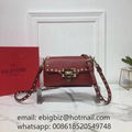 Small Valentino Garavani Rockstud crossbody bag in grainy calfskin leather