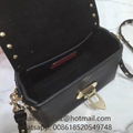 Small Valentino Garavani Rockstud crossbody bag in grainy calfskin leather