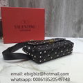 Valentino Garavani Rockstud Spike belt bags Valentino top handle bags Valentino