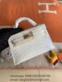 Hermes Kelly crocodile bags Hermes Crocodile Mini Kelly 20 Pochette Cut bags