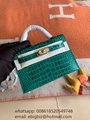 Hermes Kelly crocodile bags Hermes Crocodile Mini Kelly 20 Pochette Cut bags