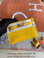 Hermes Kelly crocodile bags Hermes Crocodile Mini Kelly 20 Pochette Cut bags
