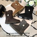 Wholesale     mini boot Cheap     Short Sheepskin Shearling Boots     boots men